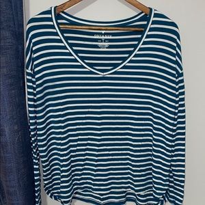 AE Soft and Sexy Striped Long Sleeve Top